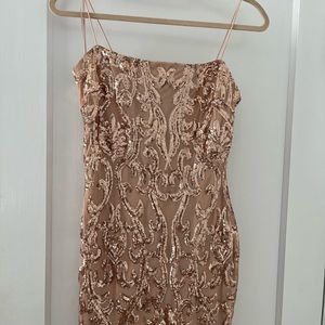worn once glittari dress